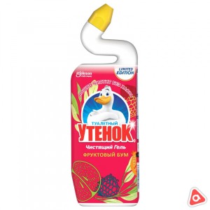 Гель туалетный утенок 800 мл "COSMIC PEACH" персик /кор 12 шт