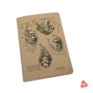 Тетрадь 48л А5 в клетку CopyBook "Ленивцы"