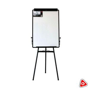 Доска флипчарт, маркерно-магнитная 60х90 DELI на треноге 7892