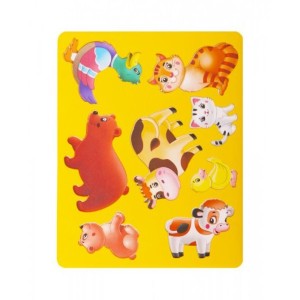 Трафарет для рисования Стамм "Лесные звери" / ТТ93