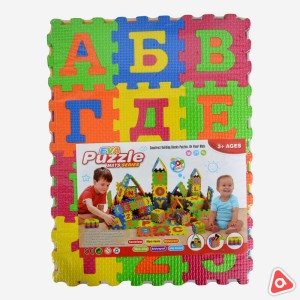 Коврик "Пазл" алфавит/88202
