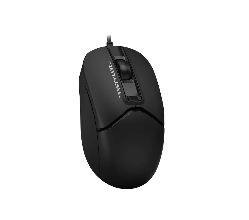 Мышка проводная A4tech FM12 FSTYLER черная/6673