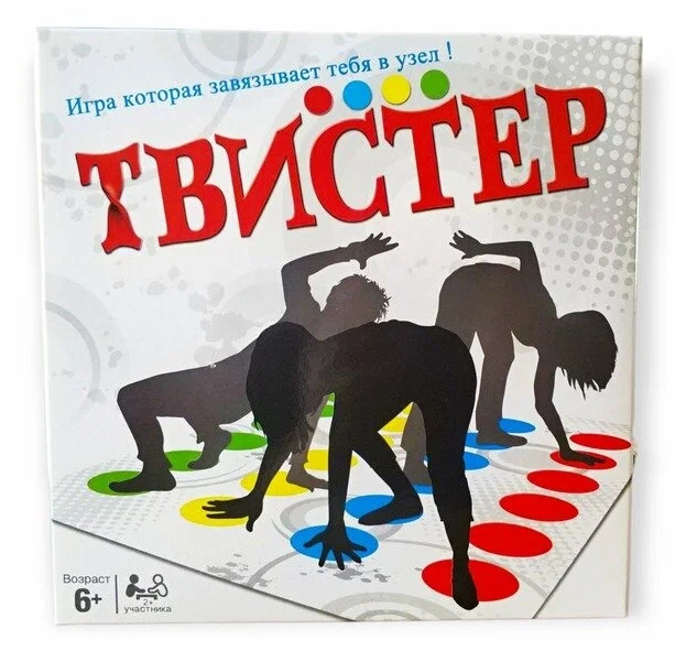 Игра "Твистер" в коробке / 6200