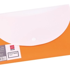 Папка - конверт на кнопке А4 "DELI" с карманом ассорти / 38977