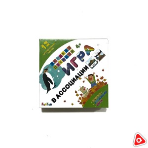 Игра в ассоциации "Явления природы" 12 двухсторонних пазлов F1207004P