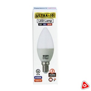 Лампочка для светильника Эра LED B35-7W-860-E27 (диодная свеча) / 0317