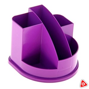 Органайзер без напол.5 отделов Стамм Авангард пластик фиолетовый ОР58