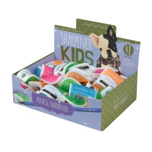 Точилка 1 отв BV Happysharp ассорти без контейнера /35-0028